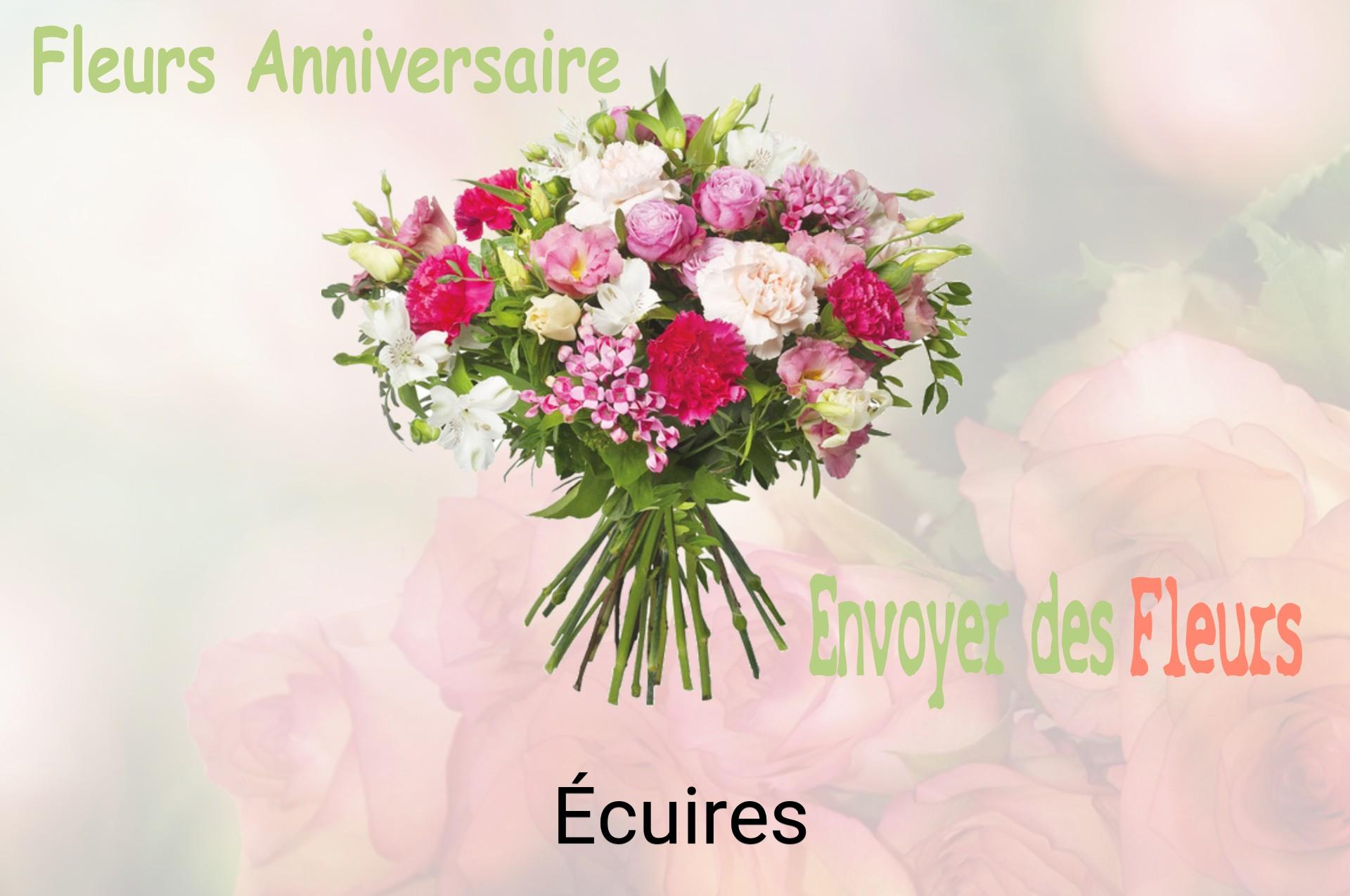 Bouquet de fleurs d’anniversaire livré à Écuires